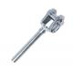 Forged Fork Terminal AISI 304 AISI 316 AISI 316L For Stainless Cable Railing