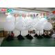 Event Advertising Inflatable Lighting Decoration Stainless Steel Tripod Balloon With Halogen Light