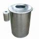 304 Stainless Steel Outdoor Cigarette Ashtray 900mm Height With Ashtray