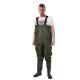 62*32*52CM Carton Size Waterproof Nylon PVC Coated Chest High Fishing Waders with Boots