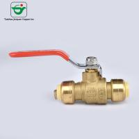 MNPT Push Fit 3/4''X3/4'' Manual Lead Free Ball Valve