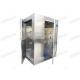 SS304 0.3μM Air Shower Clean Room Single Clean Blowing Wind 2180mm Height
