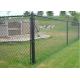 2inch 6ft Dark Green And Silver Diamond Chain Link Fence For Field Landcap