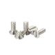 Stainless steel 304 M2.5 M3 M4 slotted one word screw flat head machine nail hardware countersunk one word screw