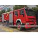 Sinotruk HOWO 4x2 6 Wheels 290HP RHD Fire Rescue Truck