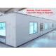 3600m3/H HEPA Filtration ISO 7 Clean Room Class 10000 Plexiglass