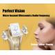 Vertical Powerful New Double Hifu Gold MFU RF SD Focused Ultrasound Skin Lifting Machine