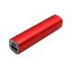 Red Portable Cell Phone Charger , Li Polymer Power Bank For Electronics Devices