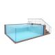 Outdoor Endless Lap Pool Fiberglass Shipping Container for Child and Adult Swimming