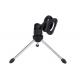 Professional Tripod Microphone Stand Adjustable Height CE RoHs Certification