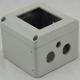 Electrical And Electronic Aluminum Enclosure Box with Rectangular Design Wall Mounting