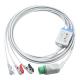 TPU Spacelabs Compatible 3 Lead Cable AHA Grabber