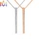 Nickel Free SS304 Cuboid Bar Necklace Engraved