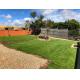 Artificial Grass Turf For Garden Wedding Backyard 12000D 1.57 Pile Height 18900 Density