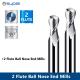 35 / 38 / 40 / 45 Helix Angle Carbide End Mill With Varies Flute Length For Metalworking Woodworking