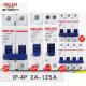 Delixi HDBE Miniature Industrial Circuit Breaker 1~63A 80~125A 1P 2P 3P 4P AC230/400V