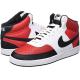Mesh Lining Nike Court Vision Mid Men'S Sneakers Black White Red DM1186 600