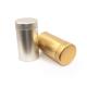 Wholesale Round Tin Containers with Lids Small Coffee Tin Can Packaging Gold/Silver Tea Tin Canister