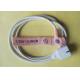 Plastic Disposable Siemens Adult Spo2 Sensor With 0.85M White Wire