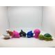 Kids Sea Animal Rubber Bath Toys Squirting Colorful Eco Friendly ATBC-PVC