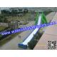 Giant Inflatable Water Slide For Adult , Hippo Inflatable Slide In Amusement Park