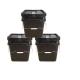 Cylindrical Plastic Paint Bucket HDPE 20 Liter Bucket Custom Printed ISO9001