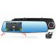 Car Dashboard Camera, Car DVR, Car Video Recorder Full HD 1080P, 4.3 Inch LCD with Dual Lens for Front & Rear view