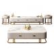 Home Living Room Furniture Luxury Coffee Tables Marble Center Table 1400X800X440mm