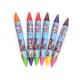 Safty desgin Kids Drawing Funny double end crayon/Eco-friendly color drawing double end crayon