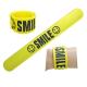 Waterproof Custom Printed Variety Sizes Silicone Slap Band With PMS Colour Matched