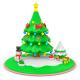 Baby Building Blocks Baby Learning Toys Silicone Christmas Tree Toys Children'S Mental Development Toys