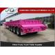 Mechanical Suspension 4 Axles 13 Meter Low Bed Trailer for Africa