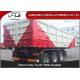 50 Tons Square Shape Semi Dump Truck Customized Transport Heavy Stone