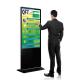 Vertical Touch Screen LCD Advertising Display , 75 Inch Indoor Digital Signage Screen