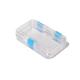 Square Shape Plastic Dental Crown Boxes With Membrane OEM ODM