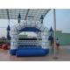 Theme Park Large Inflatable Bounce House With Slide CE / TUV Cert