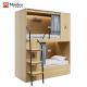 Support customization Modern Design Safe And Stable Bunk Bed For Youth Hostel With Easy Assembly Guidelines