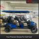 Battery Operated Electric Sightseeing Car 80 - 100km For Golf Course