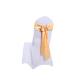 Satin Polyester Chair Sashes Chair Bows For Wedding Ceremony