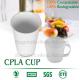 Blister molding biodegradable durable using coffe cup, cpla cup of blister molding, corn starch tea cup