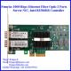 1000Mbps Gigabit Ethernet Dual Port Fiber Optical Server Network Card 1G2DB580-SFP