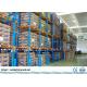 Warehouse Storage Drive In Pallet Racking System , Industrial Flow Through Racking