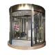 Elegant and Practical Automatic Revolving Door for Corporate Buildings