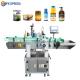 Wood Packaging Material Compatible with Various Round Bottle Products Labeling Machine