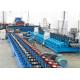 Solar Panel C Channel Roll Forming Machine , Servo Motor Channel Rolling Machine