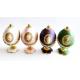 Luxury RoseFaberge Easter Eggs Jewelry Box Russian Royal Case Metal Faberge Egg Faberge Egg Jewerly Trinke t Box
