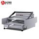 Silver White Electric Hamburger Food Heating Machinery with Non-Stick Cooking Surface