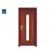 EN Exterior House Safety Wooden 90minute Fire Rated Glass Doors