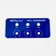 Acrylic PMMA Industrial Membrane Switch Panel Weather Resistant