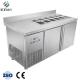 Double Door 10A Efficiency Upright Side by Side Refrigerator with Adjustable Interior Shelves